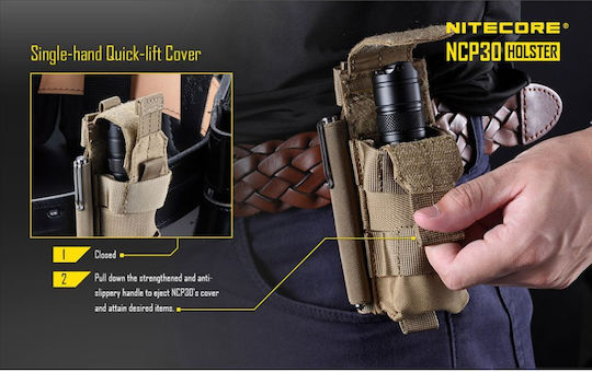 Nitecore Taschenlampenzubehör Ncp30b Schwarze Halterung