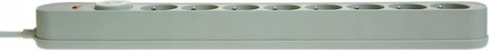Plastrol Power Strip Safety with Switch and Cable 3m Gray