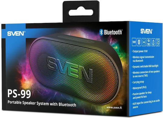 Sven PS-99 Bluetooth високоговорител 10W Черен