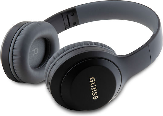 Guess Classic Silver Logo Bluetooth Stereo Headphone Fără fir Bluetooth Over Ear Căști Argintii