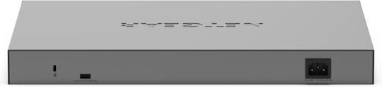 NetGear GS752TX v3 Managed L2 PoE+ Switch με 48 Θύρες Gigabit (1Gbps) Ethernet και 2 SFP Θύρες