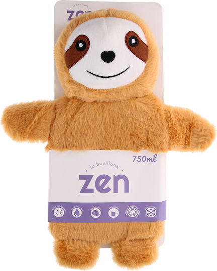 Zen Removable Plush Sleeping Bag Sloth 750ml Light Brown