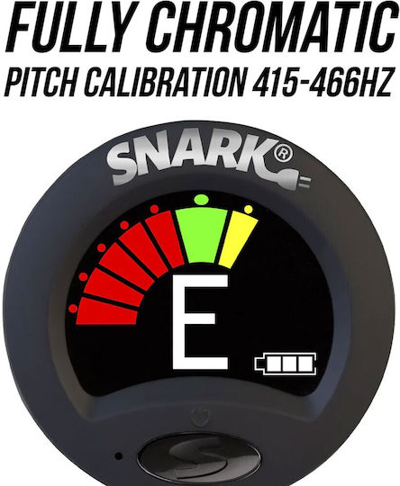 Danelectro Chromatisch Tuner Snark SN-RE in Schwarz Farbe