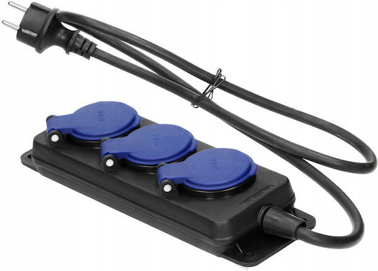 Orno Power Strip 3 Positions with Cable 3m
