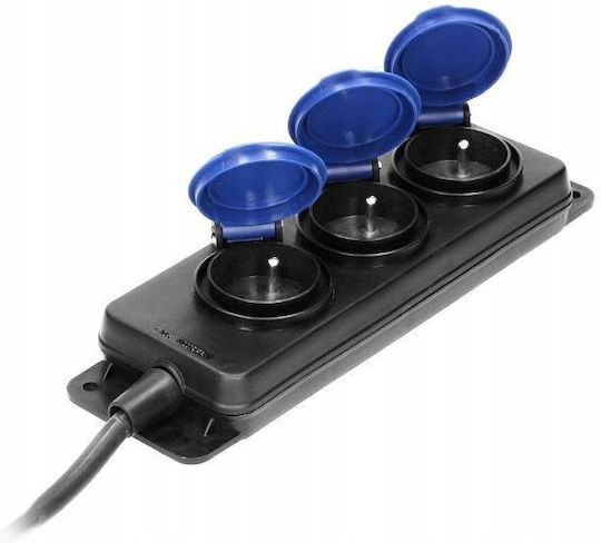 Orno Power Strip 3 Positions with Cable 3m