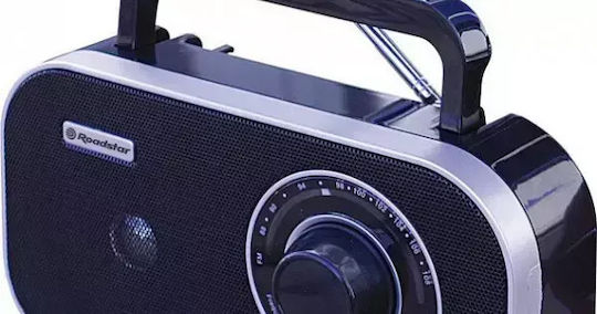 Roadstar TRA-2235 Retro Φορητό Ραδιόφωνο Ρεύματος / Μπαταρίας με USB Κόκκινο Red