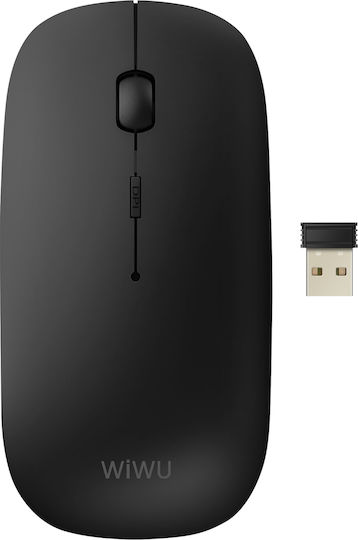 Wiwu WM101-C Kabellos Ergonomisch Maus Schwarz