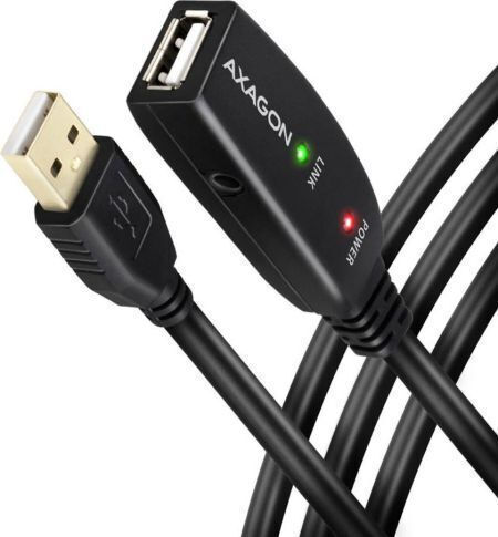 Axagon Καλώδιο Σήματος USB-A male - USB-A male 7.5m 1τμχ
