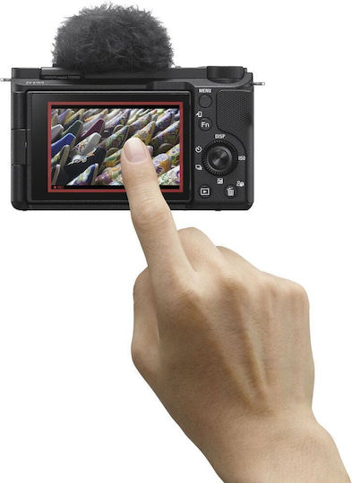 Sony ZV-E10 II Mirrorless Φωτογραφική Μηχανή Body Μαύρη