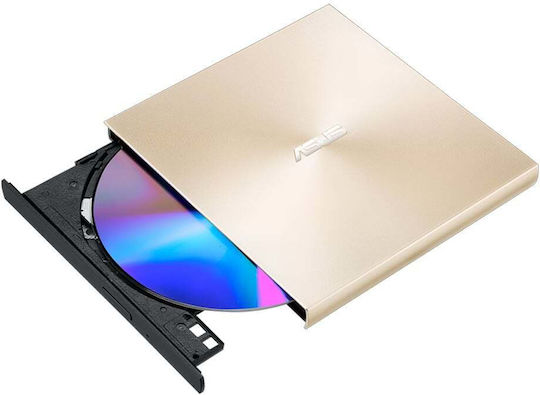 Asus ZenDrive U9M External DVD/CD Recorder for Desktop / Laptop Gold