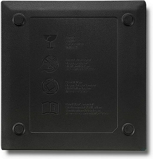 Qoltec External DVD/CD Recorder for Desktop / Laptop Black