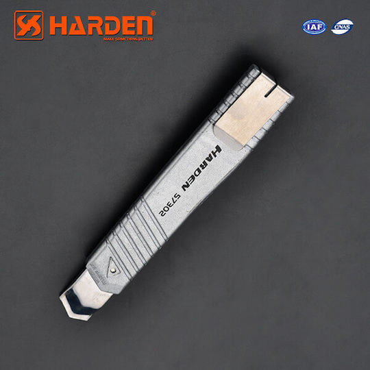 Harden Faltschneider Teppich mit Metallisch Körper und Klingenbreite 18mm
