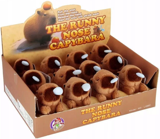 Zab Stretch Capybara Plush 11cm Mc Disp 12/144