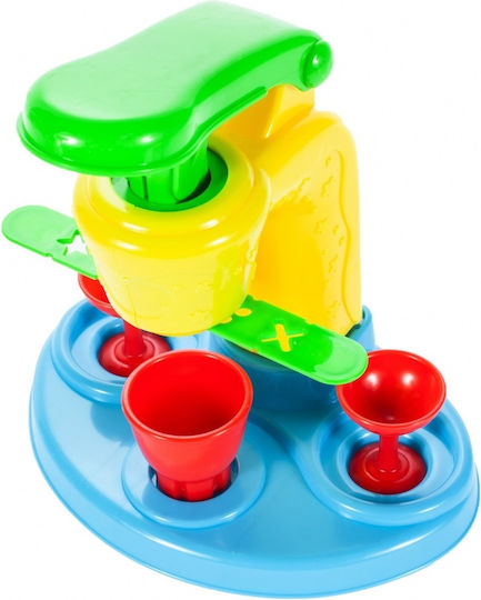 Idealstore Junior Aparat de Înghețată Desert Dimensiuni 19.5 X 17.5 X 12.5 Cm Dezvoltă Abilități Artistice Gândire Creativă Imaginație Complet Echipat 8 Accesorii Specifice