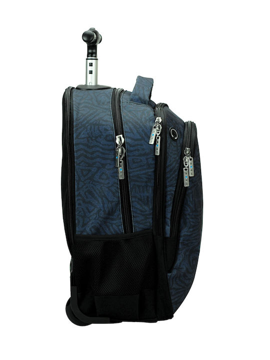 Maui & Sons Ocean School Trolley Bag Elementary Black 30 Litre