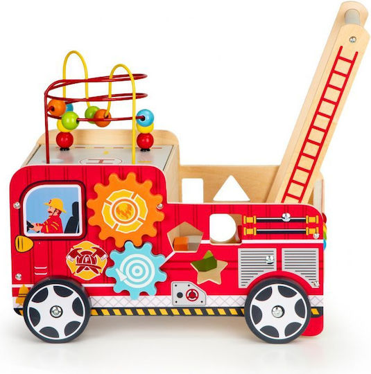 Bildungs-Holzlauflernhilfe Kinder Bigshot Bstl09025 Feuerwehrauto Modell Zubehör Mehrfarbig