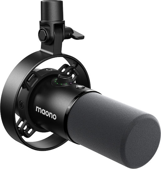 Maono PD300X Δυναμικό Μικρόφωνο XLR / USB Shock Mounted Δημοσιογραφικό
