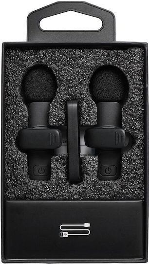 NetOne Lavalier K1 Set Wireless Δυναμικό Microphone Πέτου, Clip On for Mobile