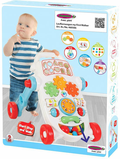 Jamara Μy First Baby Walker Baby Walker for 12++ Months 460586 White