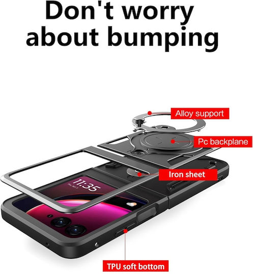 Back Cover Μαύρο (Razr 50 Ultra)