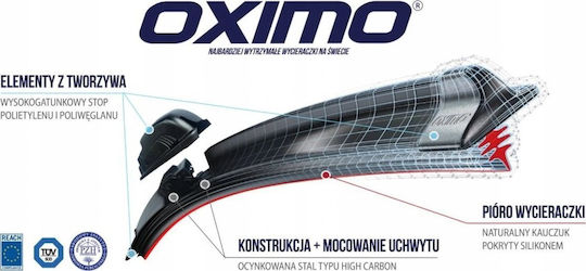 Oximo Fahrer-Seiten Scheibenwischer 800mm Universell