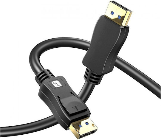 Techly Kabel DisplayPort-Stecker - DisplayPort-Stecker 3m Schwarz (ICOC DSP-A21-030)