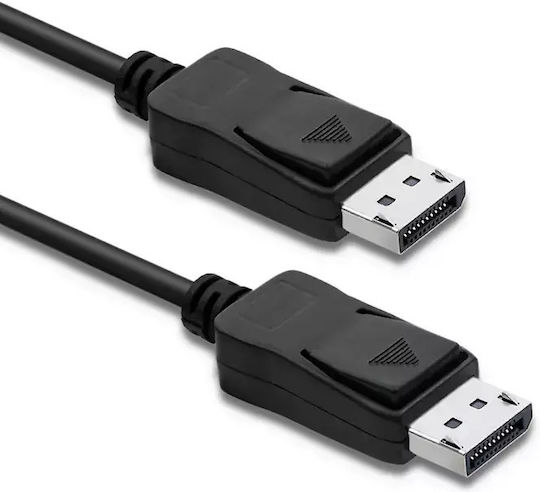 Qoltec Cable DisplayPort male - DisplayPort male 2m Black (50587)