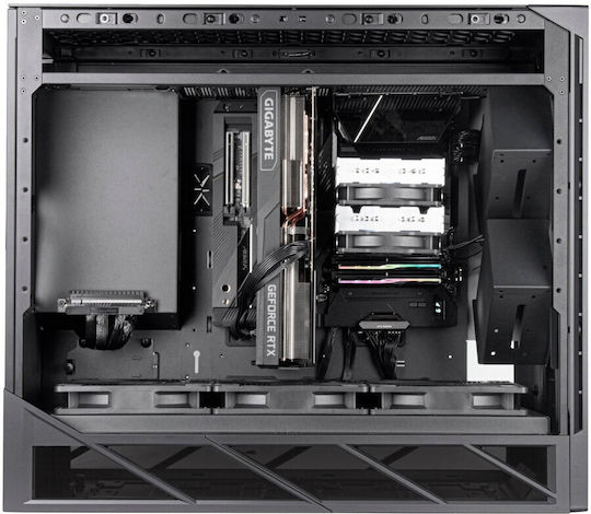 Silverstone Alta F2 Full Tower Κουτί Υπολογιστή Μαύρο