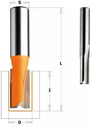CMT Cutter Bit Hartmetall für Gerade Schnitte in Holz 50mm x 50mm x 6mm
