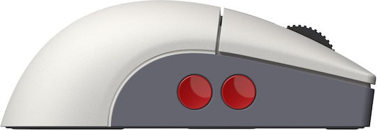 8Bitdo Retro R8 Wireless Gaming Mouse 26000 DPI N Edition White