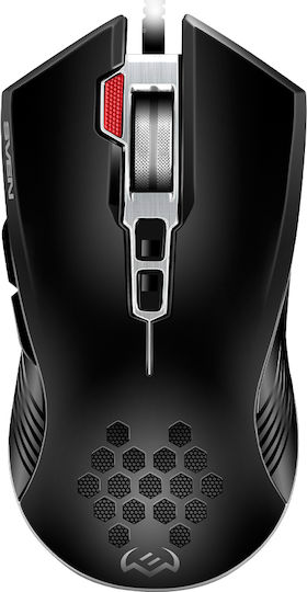 Sven RX-G850 RGB Gaming Mouse 6400 DPI Black