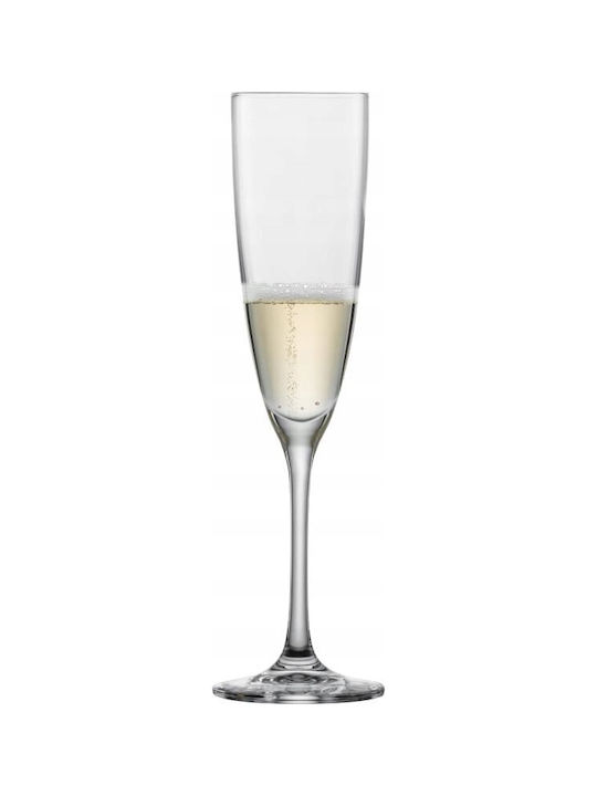 Lumarko Set Gläser Champagner aus Glas Mit Stiel 210ml 6Stück