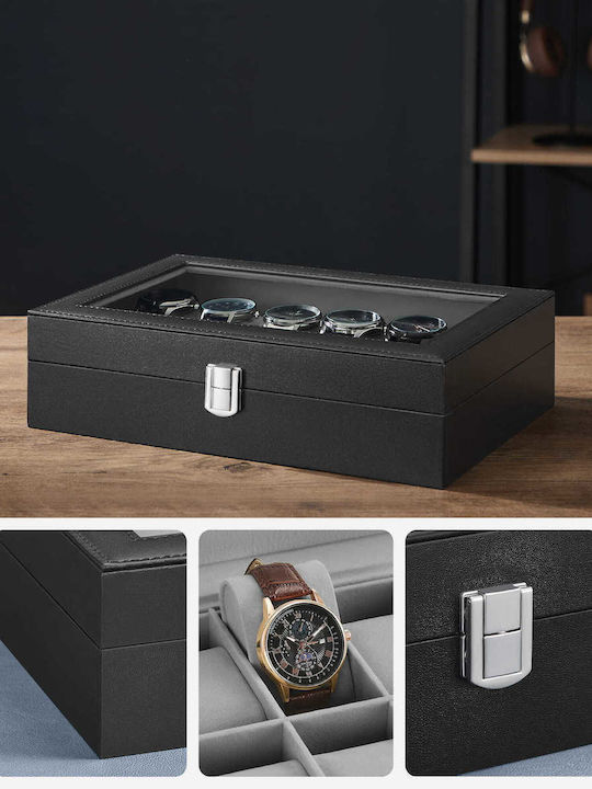 Watch Box 12 Jwb12 Black