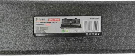 Silver Star Set 12 Burghie cu Tija SDS Plus