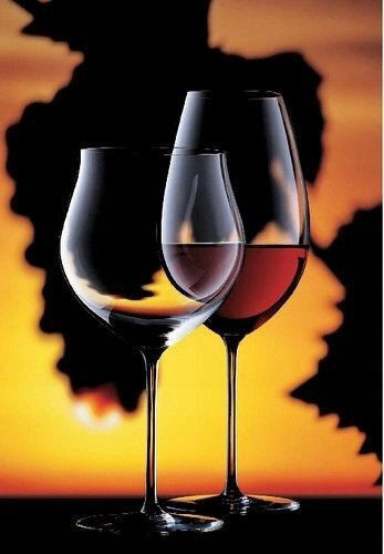 Zwiesel Glas Set of Glasses for Red Wine made of Glass Stemmed 2pcs