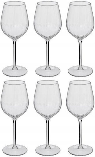 Secret de Gourmet Set of White Wine Glasses Goblets Glass 380ml 6 Pieces