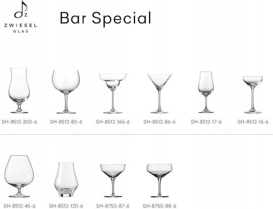 Schott Zwiesel Set of Glasses Water made of Glass Stemmed 710ml 6pcs