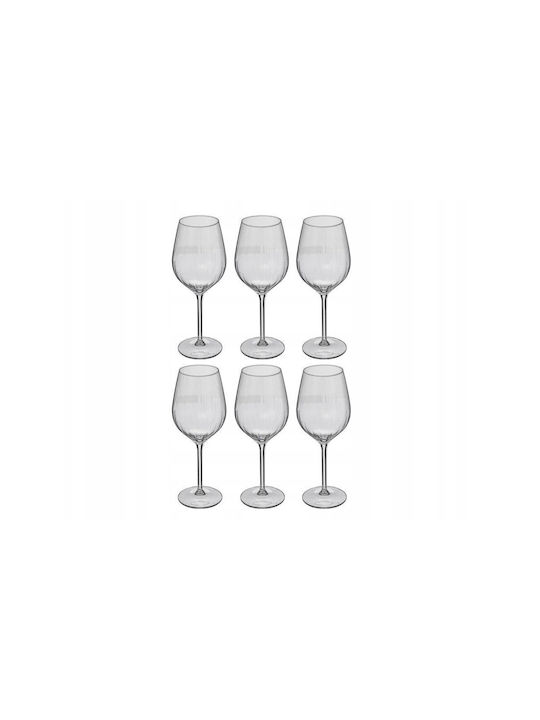 Secret de Gourmet Σετ Ποτήρια Νερού από Γυαλί Κολωνάτα 530ml 6τμχ