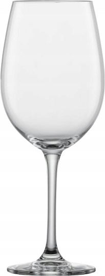 Lumarko Glass for White and Red Wine made of Glass in Red Color Goblet 409ml