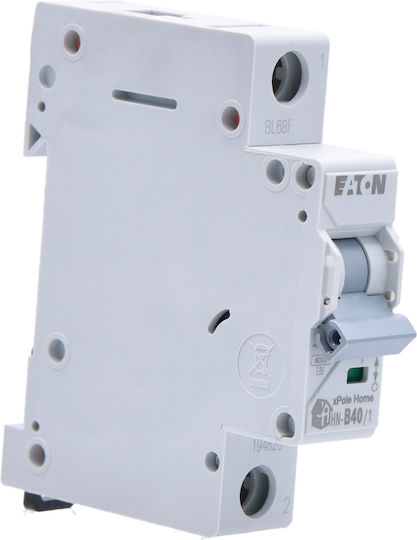 Eaton Automatic Circuit Breaker 40A Single-pole AC