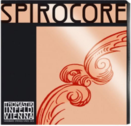 Thomastik Einzelne Chrom Saite für Geige 4/4 Spirocore Violin 4/4 Mittel E (Mi)