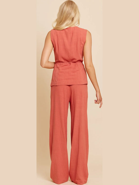 Γυναικείο Crop Top Terra Cotta