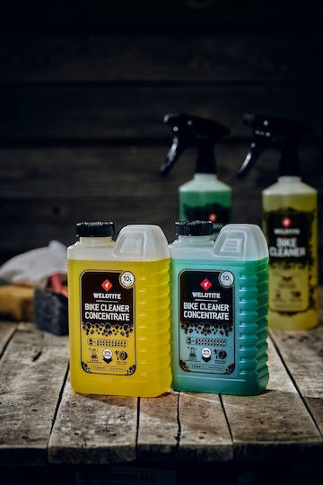 Weldtite Concentrat De Soluție De Curățare Pentru Bicicletă Weldtite Bike Cleaner Concentrate Lime 1l New