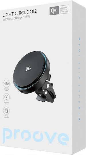 Proove Car Mobile Mount with MagSafe Magnet Black