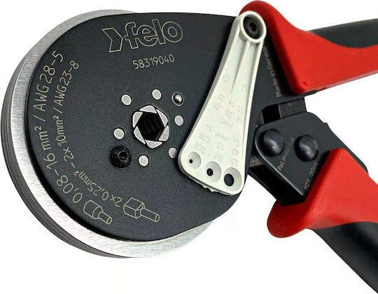 Πρέσα Ακροδεκτών Καλωδίων Felo 0,08 16 Mm2