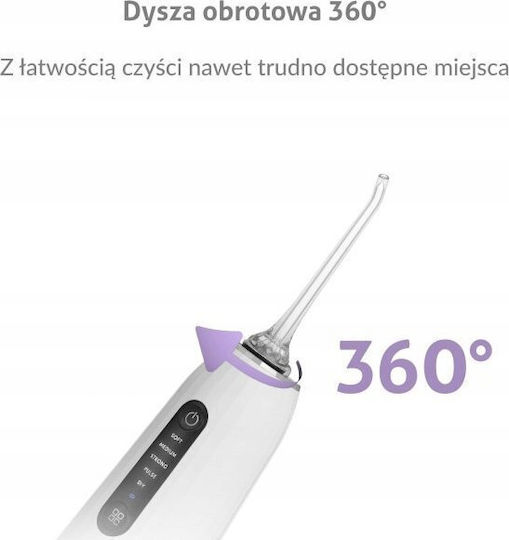 TrueLife Aquafloss Compact Воден Иригатор Бял