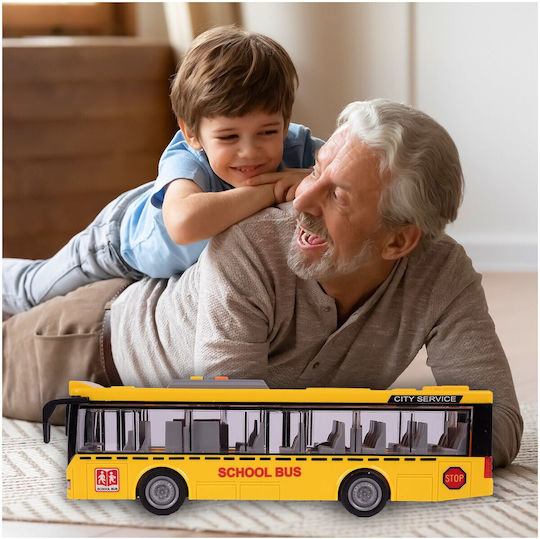 Metropoli Spielzeugbus 1:16 Zurückziehen Für 3+ Jahre
