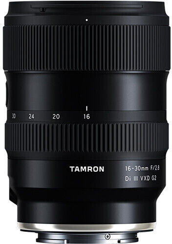 Tamron Full Frame Camera Lens 16-30mm f/2.8 Di III VXD G2 Fixed for Sony E Mount Black