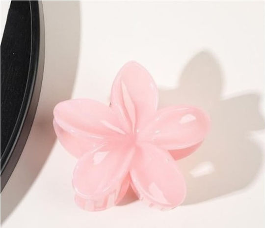 ecarla Haarclip mit Blume Rosa