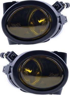 Mtuning Fog Light Set Yellow Bmw 3 E46 Coupe Cabrio Sedan Touring 5 E39 Sedan Touring 1998-2006